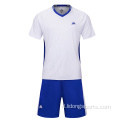 Groothandel blanco voetbal shirt voetbal jerseys uniformen set